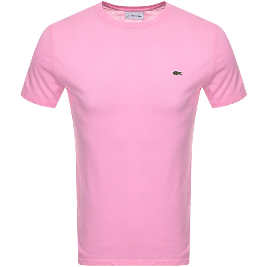 Alternative Image for ProductLacoste Crew Neck T Shirt Pink1